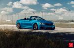BMW M4 Convertible on Vossen Wheels (HF-3) 2019 года